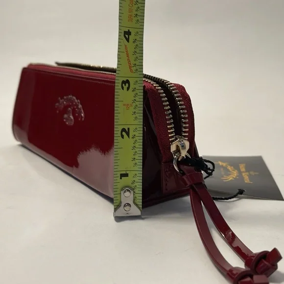 Vivienne Westwood PENCIL CASE KELLY NWT BURGUNDY